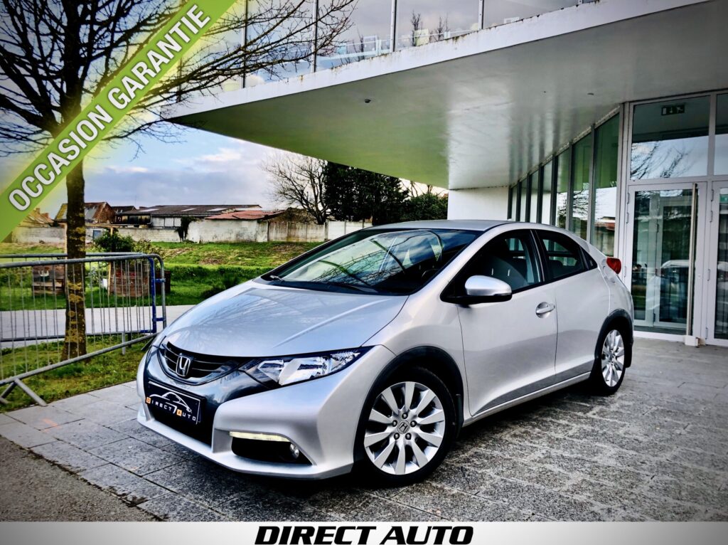 ( VENDUE ) 8999€ HONDA CIVIC / 2.2 i-DTEC 150cv / 5-2012/ 130,136km