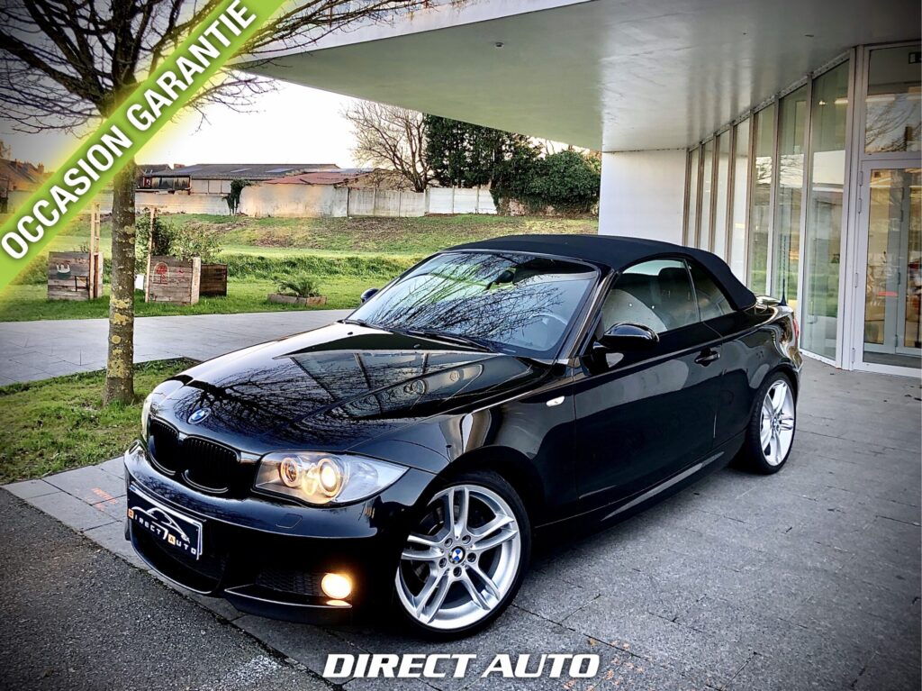 ( VENDUE ) 12490€  BMW 120 D CABRIOLET PACK M