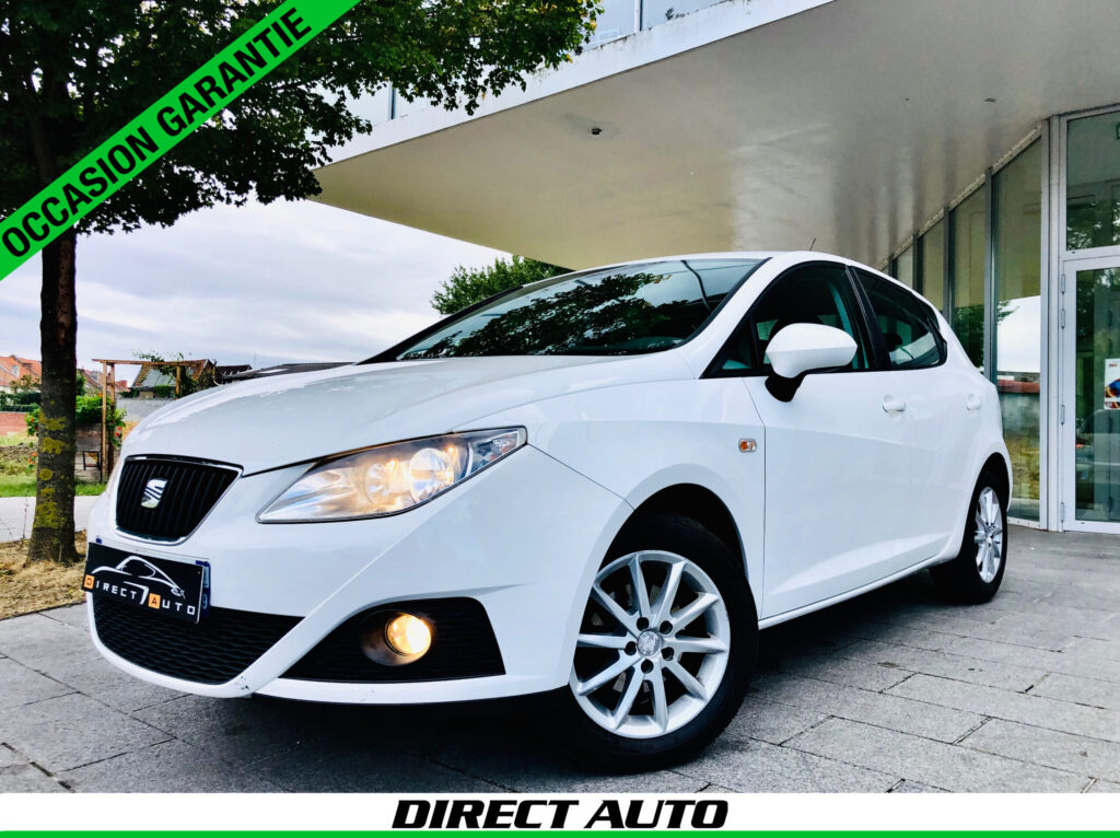 ( VENDUE ) 5490€ SEAT IBIZA/1.6 TDI- 10/2010- 121,475