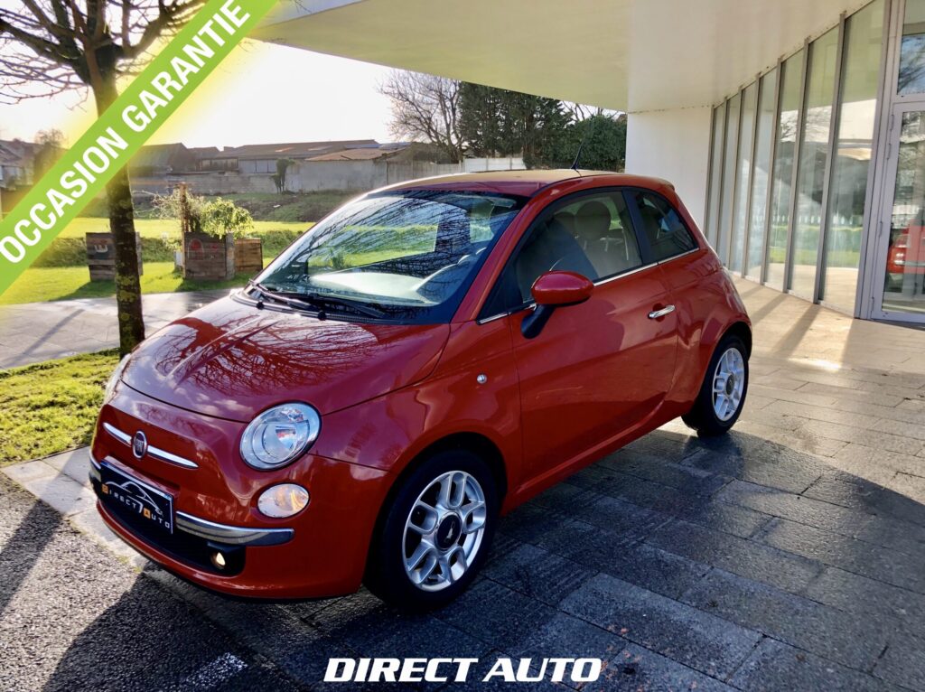 ( VENDUE ) 5490€ FIAT 500/ 1.3 DIESEL 75 cv/ 63,073 KM