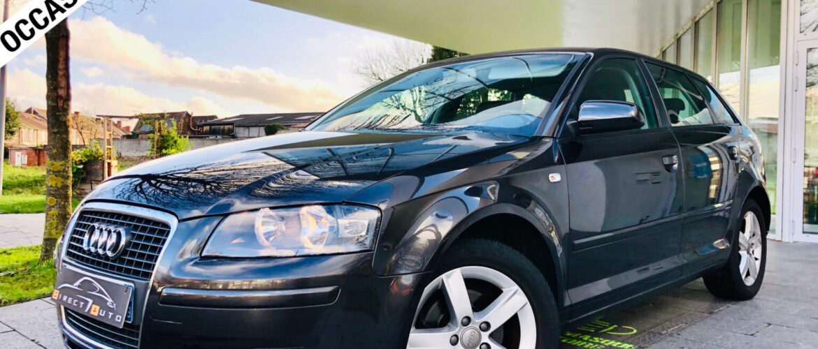 ( VENDUE ) 6999€ AUDI A3 1.9 TDI SPORTBACK 04-2007 / 124,258 KM CUIR…
