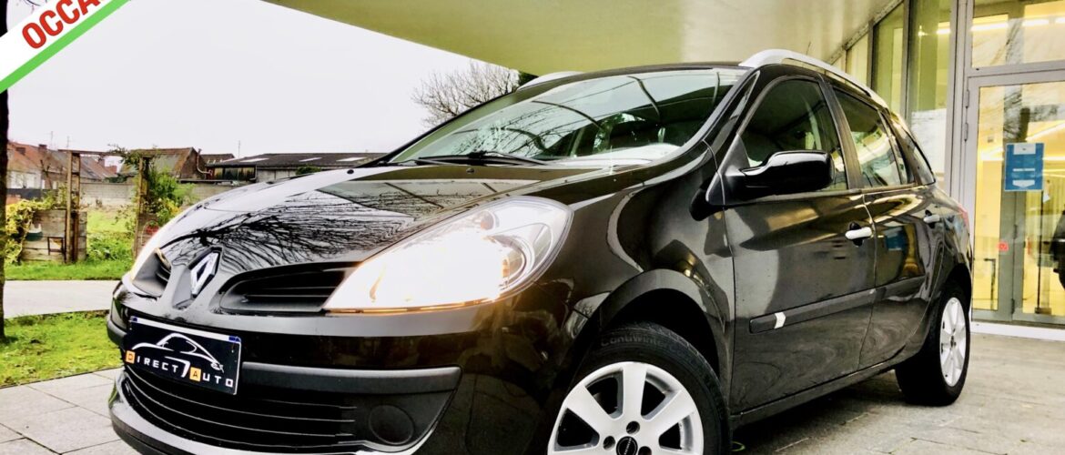 ( VENDUE ) 3999€ RENAULT CLIO ESTATE 1.5 DCI /07-2008/ 81,499 KM/ 4940€