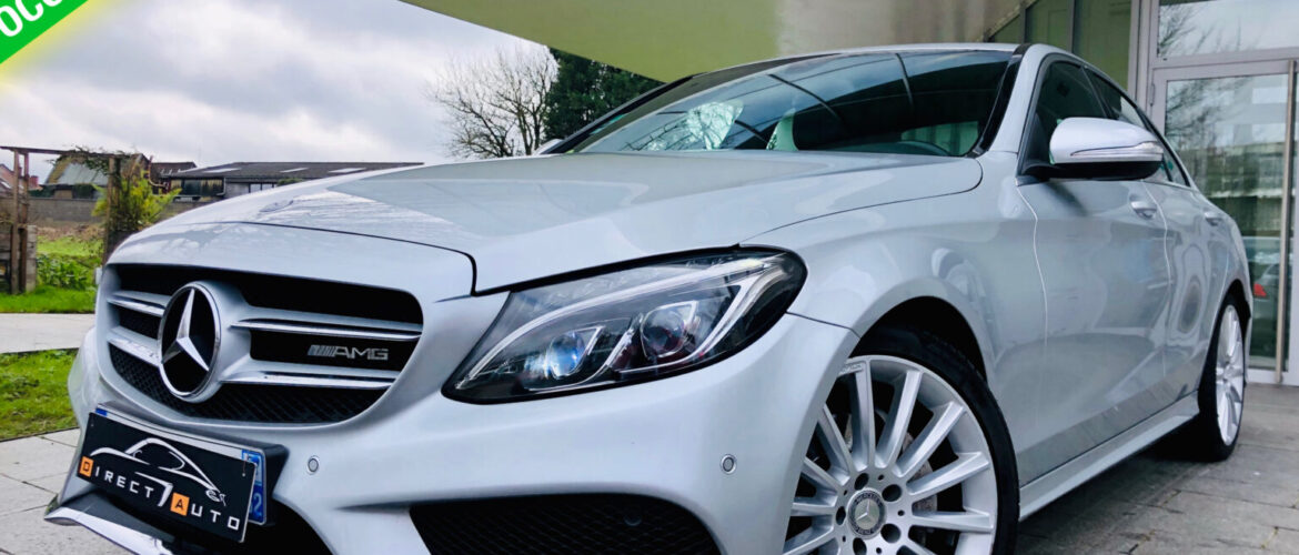 ( VENDUE ) 22490€ MERCEDES C 220 CDI PACK AMG 6-2015/131,500 KM