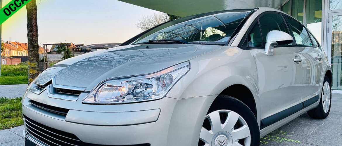 ( VENDUE )CITROEN C4 1.6 HDI 90 2007 63,017KM