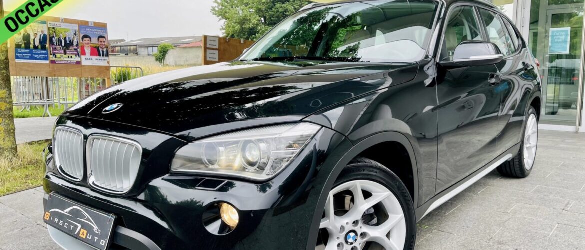 ⚠️VENDUE⚠️BMW X1 2,0 D 143/ 2013/ 128,892 KM  GPS CUIR XÉNON