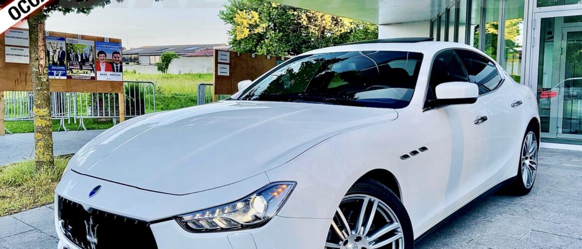 ( VENDUE ) MASERATI GHIBLI 3.0 D 275 TOIT OUVRANT BVA