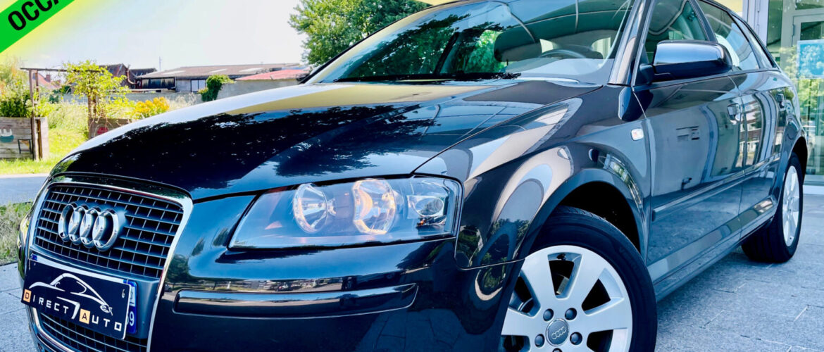 ⚠️ VENDUE ⚠️ AUDI A3 SPORTBACK 1.9 TDI 105 – 2006 138,611 KM