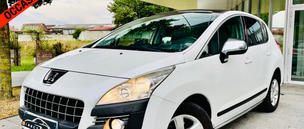 ⚠️VENDUE ⚠️8499€ PEUGEOT 3008 1.6HDI 110-GPS TOIT PANO HUD PDC 2010 /133,021 KM