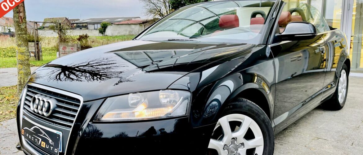 ⚠️ VENDUE ⚠️ 9999€ AUDI A3 CABRIOLET 1.6 TDI 105 CV/2010/ 109,957 KM