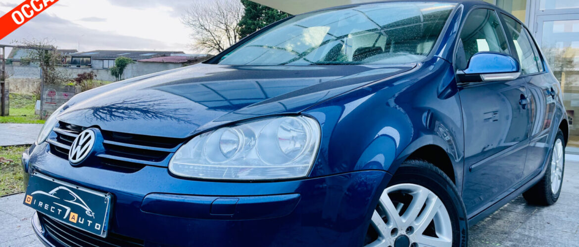 ⚠️VENDUE⚠️ 5250€ VOLKSWAGEN GOLF 5 GOAL /1.4i 2007 / 131,184KM
