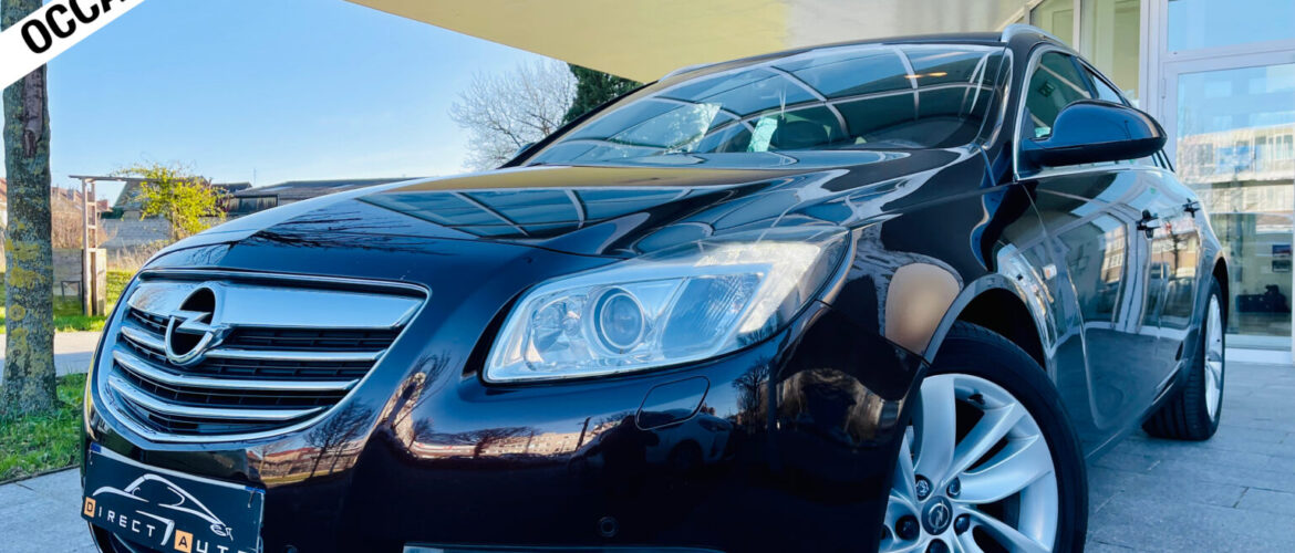 ⚠️VENDUE⚠️ 8999€ OPEL INSIGNIA 2.0 CDTI 130 CV 2012 116,828KM CUIR GPS XENON