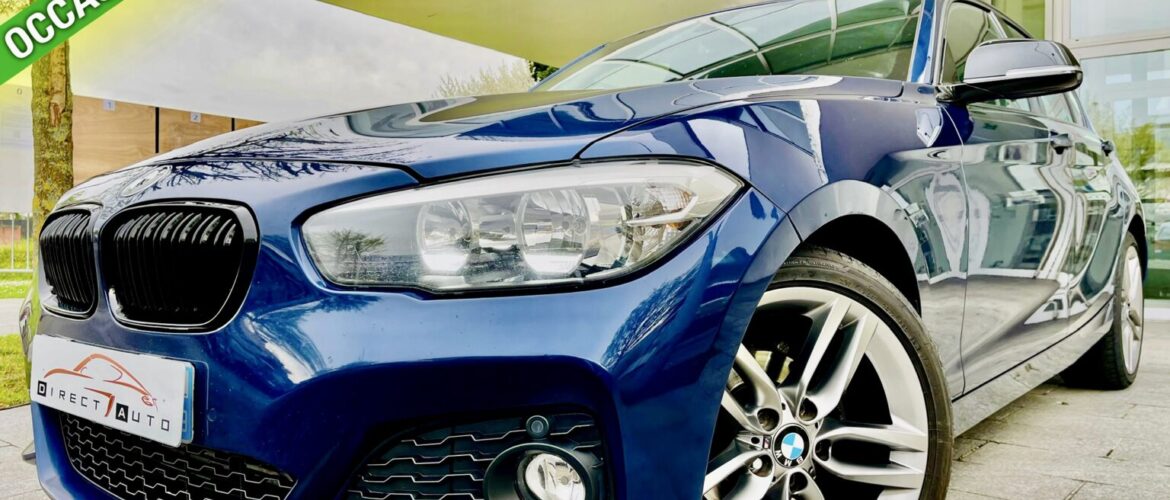 ⚠️VENDUE⚠️13,999€ BMW 118 i PACK M 2016 /132,869 KM GPS