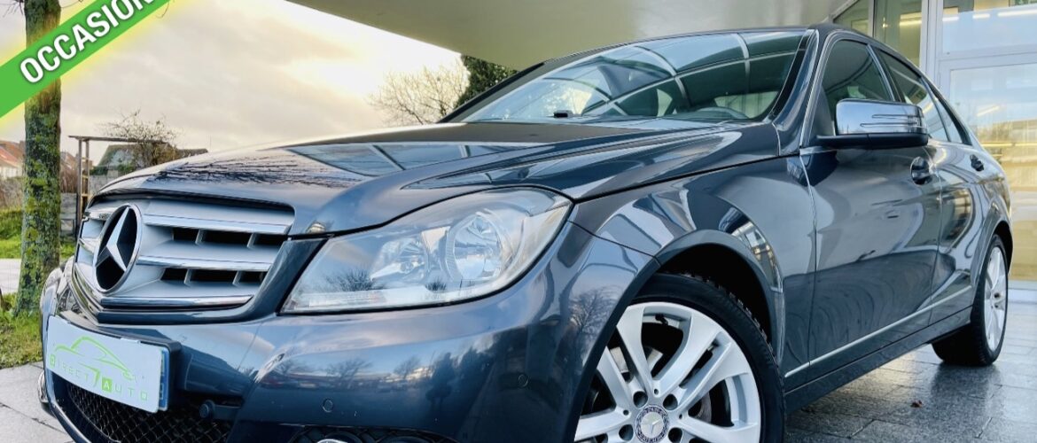 ⚠️ VENDUE⚠️12,499€ MERCEDES C180 2013 / 101,025 KM facelift GPS CUIR