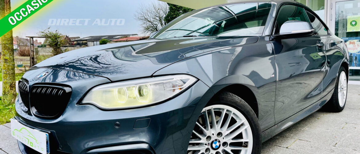 ⚠️RÉSERVÉE⚠️BMW 220D COUPE PACK M BOITE AUTO 184 CV 2014 / 122.003KM