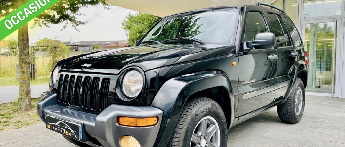 749 ⚠️VENDUE⚠️ JEEP CHEROKEE 2.5 CRD 143 CV 4×4 2004 / 128,311 KM CLIM CRUISE