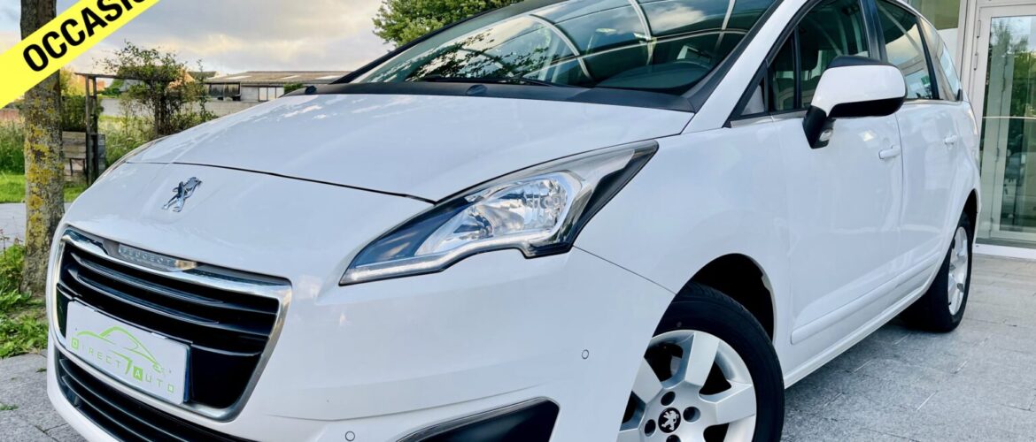 ⚠️ VENDUE ⚠️  PEUGEOT 5008 1.6 eHDI 115 CV / 7 PLACES 2014 / 137,257 KM