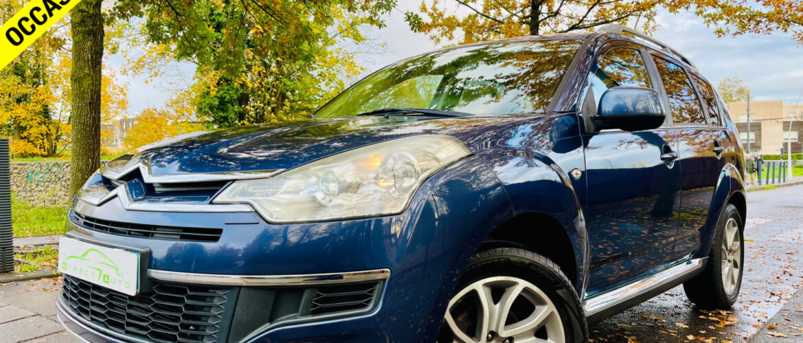 ⚠️ VENDUE ⚠️94 CITROEN C CROSSER 2.2 HDI 4dW 7 PLACES 2008 / 135,636 KM CUIR GPS XENON