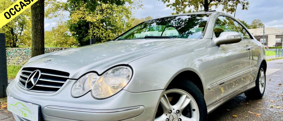 749 ⚠️VENDUE⚠️ MERCEDES CLK 240 i V6 2003 / 110,944 km
