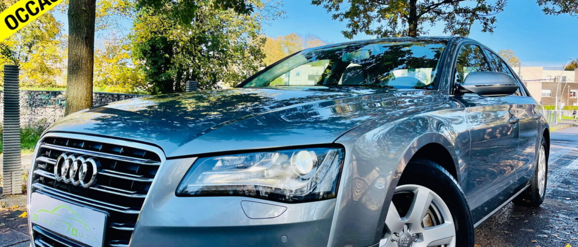 16/75  ⚠️VENDUE⚠️ AUDI A8 3,0 TDI 210 CV / 10-2010 / 118,476 KM CARNET AUDI