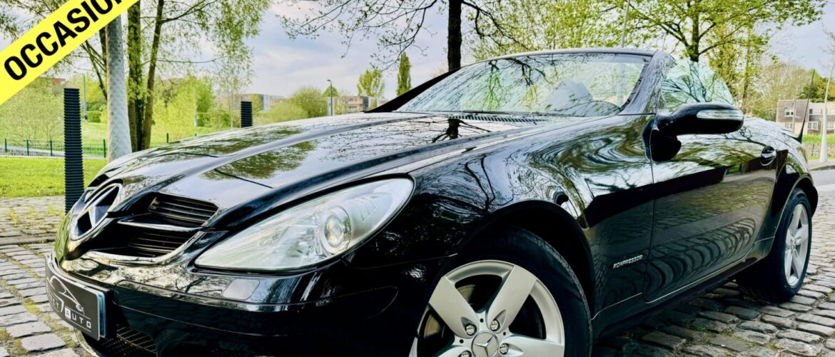 11.0 MERCEDES SLK 200 / BOITE AUTO / 2007 / 136,203 KM cuir