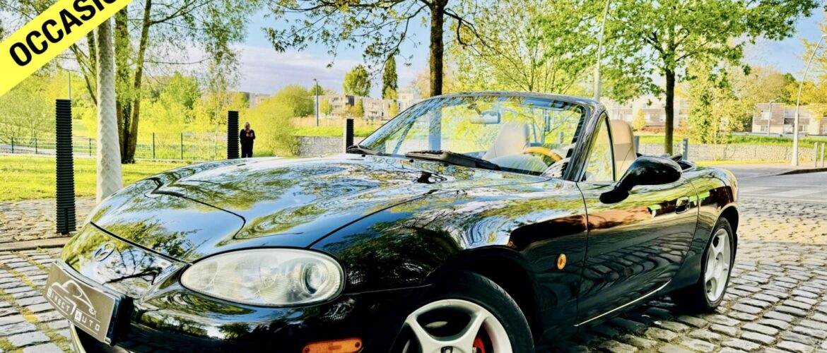 65 ⚠️VENDUE⚠️ MAZDA MX5 /1.6 110 / 2002 / 155,865 KM CUIR CLIM