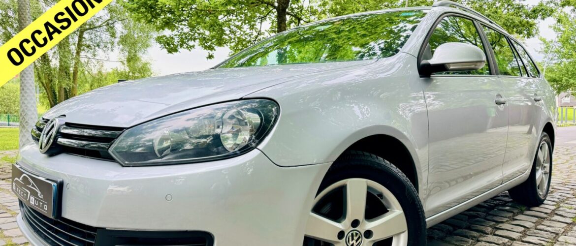65 ⚠️ VENDUE ⛔️ VOLKSWAGEN GOLF 6 BREAK 1,6 TDI 105 CV 2012 / 143,201 KM