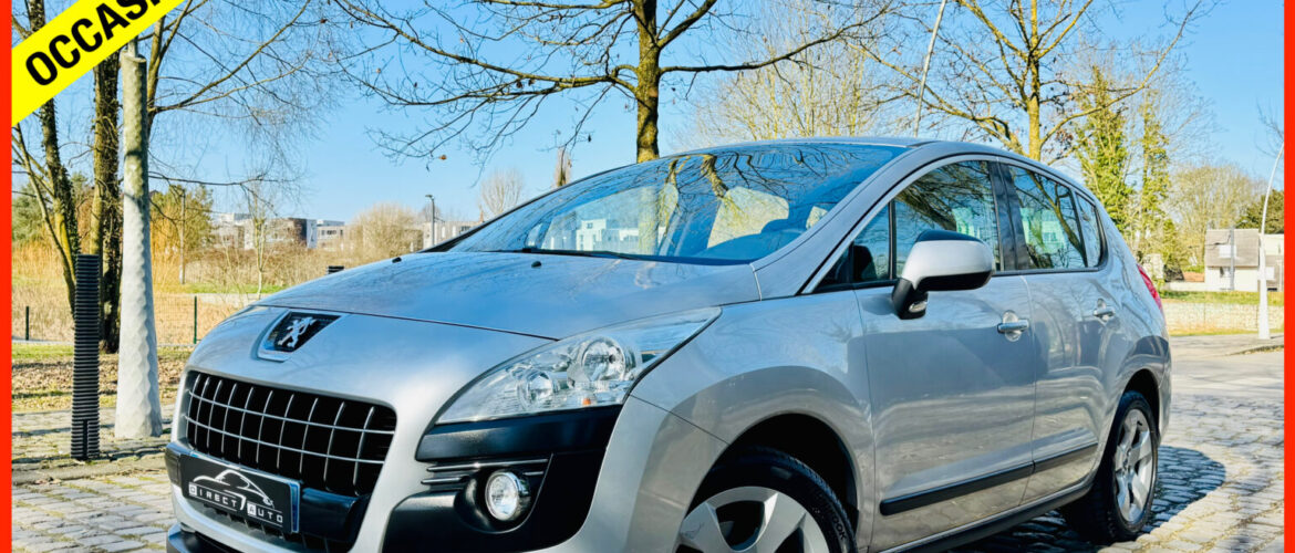⚠️VENDUE ⚠️ 6999€ PEUGEOT 3008 / 1,6 HDI 110 / 2009 / 130,189 KM
