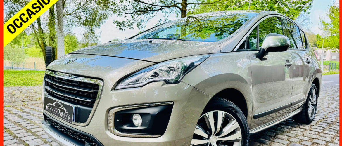 ⚠️VENDUE ⚠️ PEUGEOT 3008 /1,6 HDI 115 / 2015 / 113,630 KM
