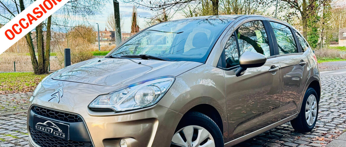 4499€ CITROEN C3 / 1.4 ESSENCE / 2011 / 145,826 km