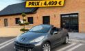 ❌VENDUE❌ 4,5 PEUGEOT 207 cabriolet / 1.6 VTI 120 cv / 2007 / 107,939 km