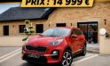 14999€ KIA SPORTAGE 1,6 CRdi 136 cv 2019 / 98,144 km